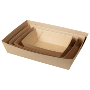 corrugated trays